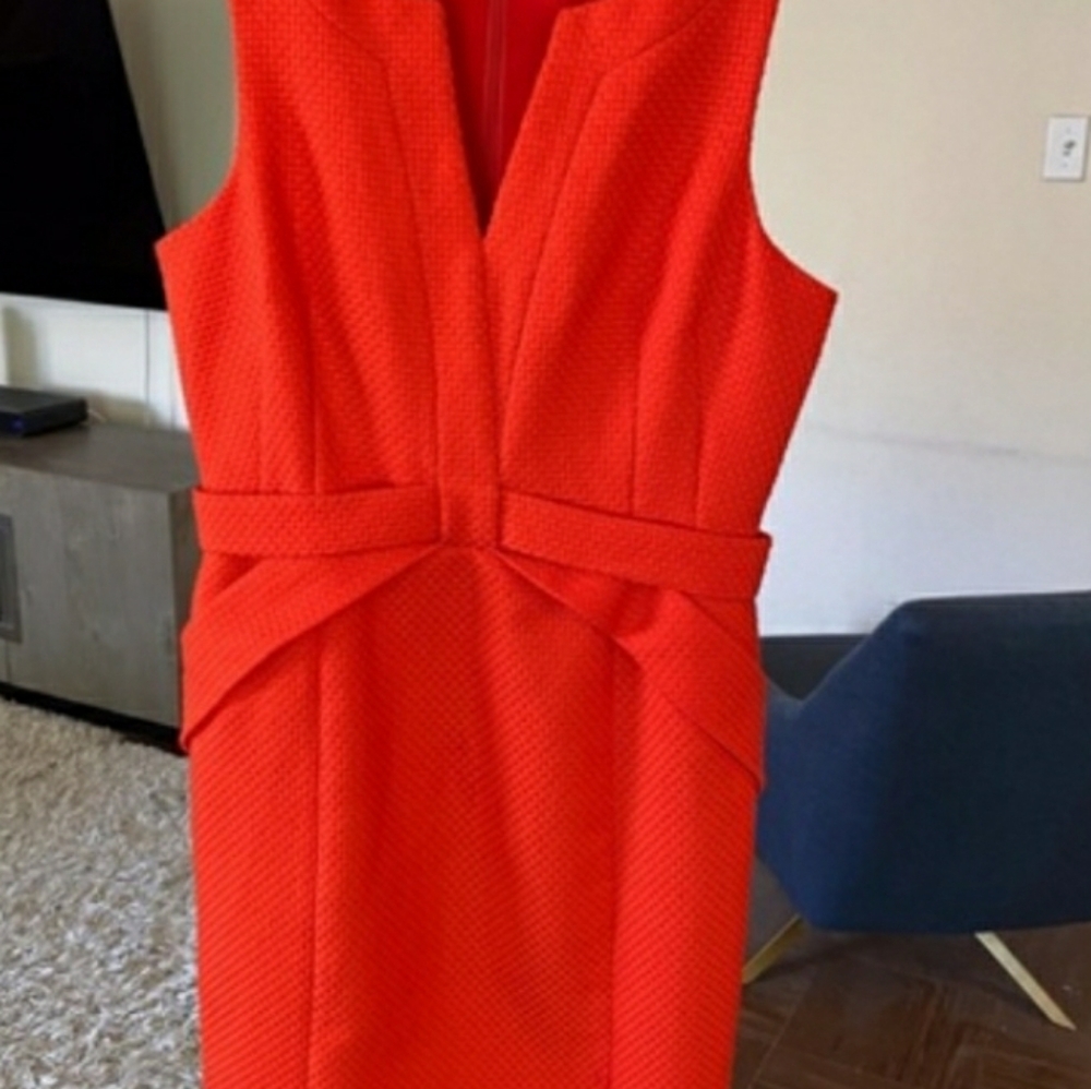 Anthropologie Textured Sleeveless Sheath Dress